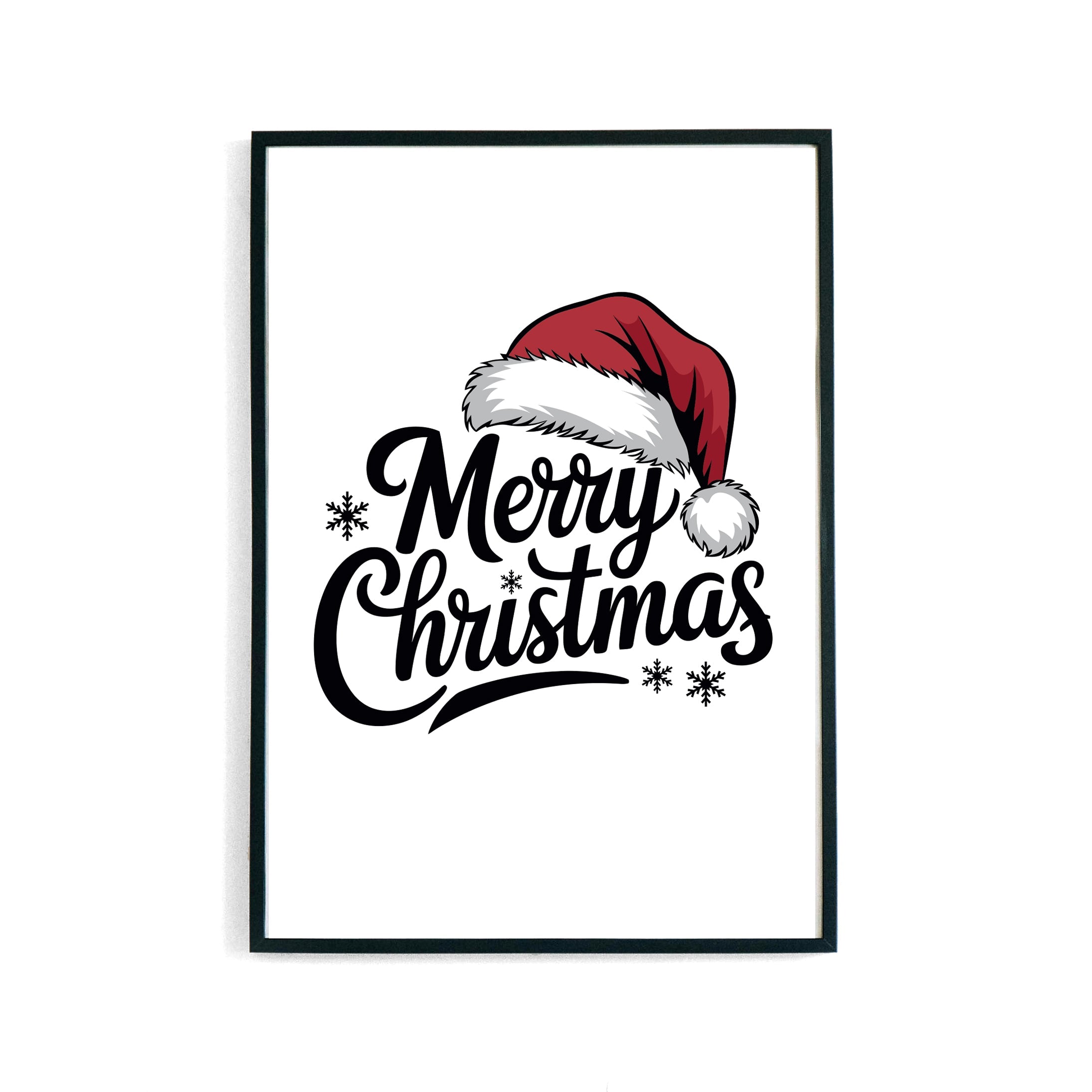 Christmas White Poster
