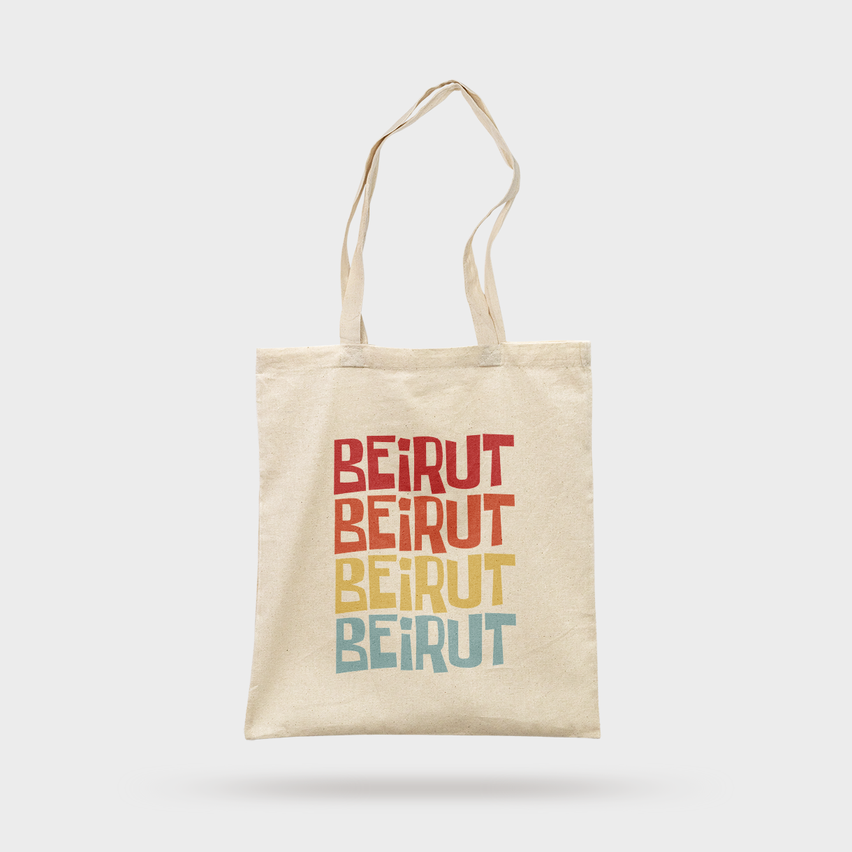 Colorful Beirut Tote Bag