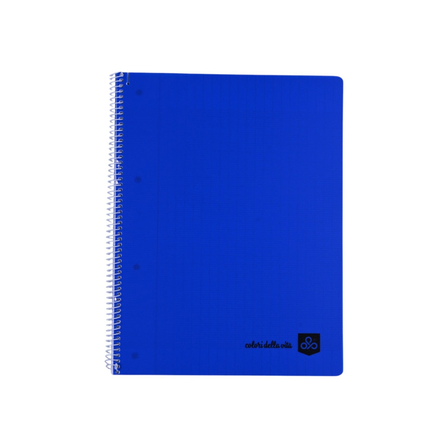 Colori Fluo Blue Spiral Notebook 48 Sh
