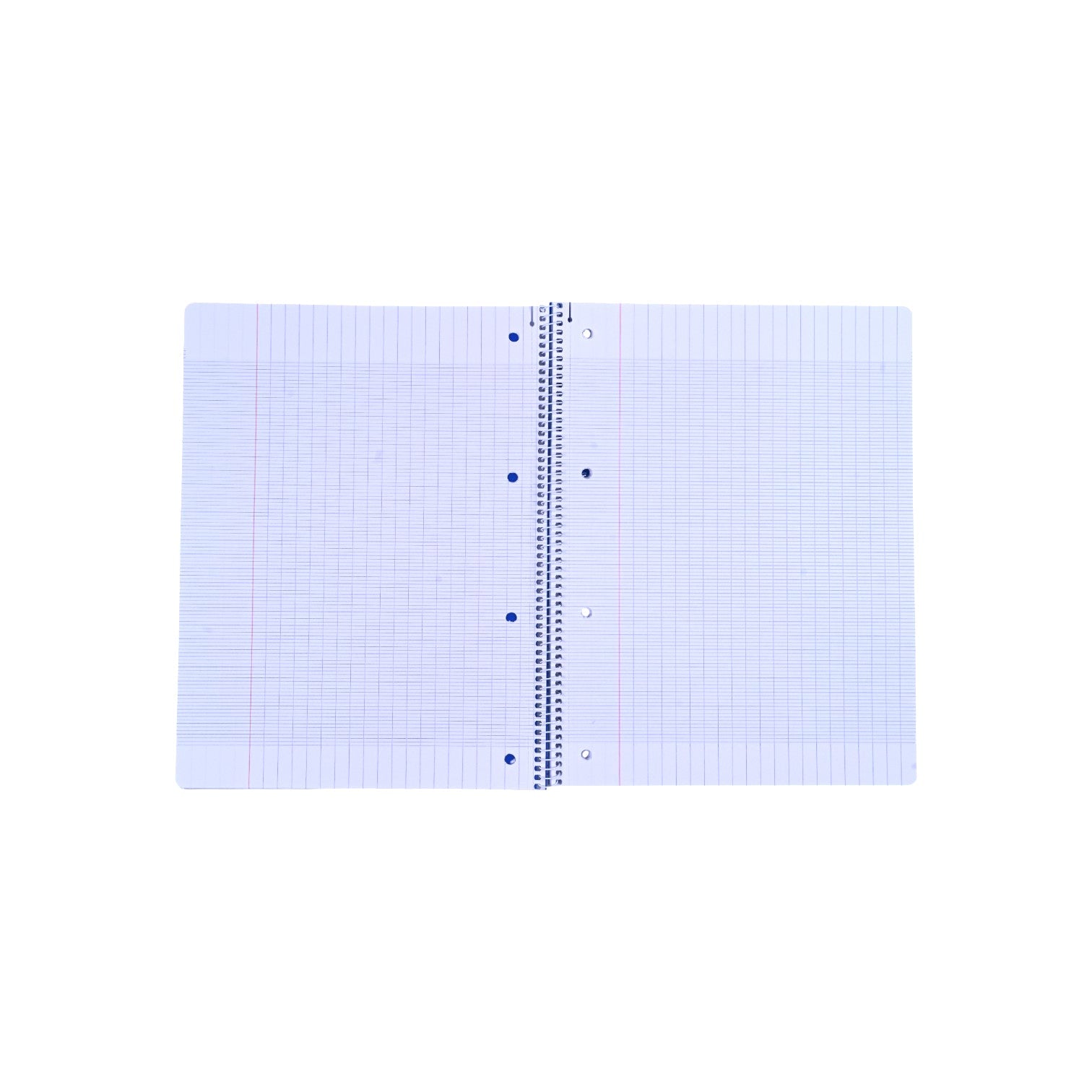 Colori Fluo Blue Spiral Notebook 48 Sh