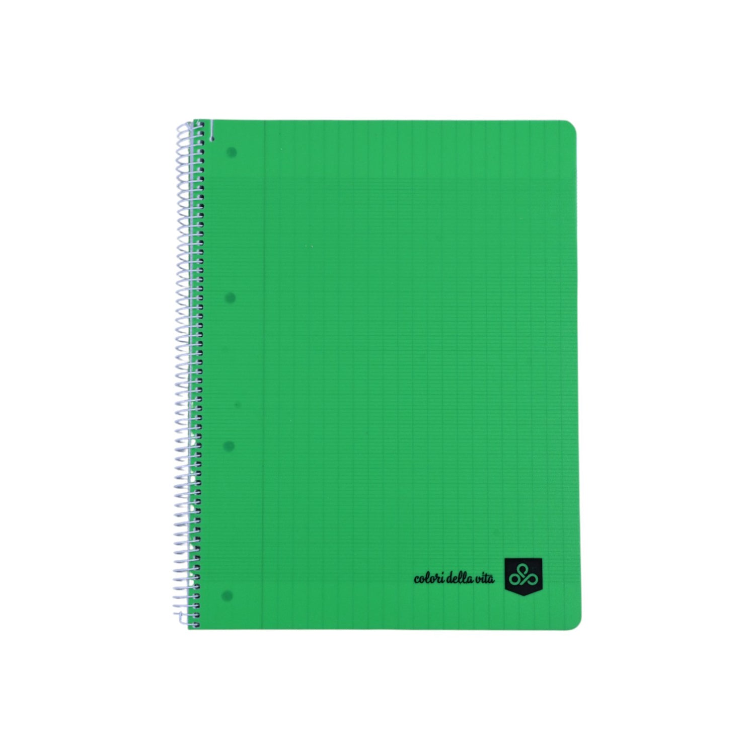 Colori Fluo Green Spiral Notebook  96 Sh