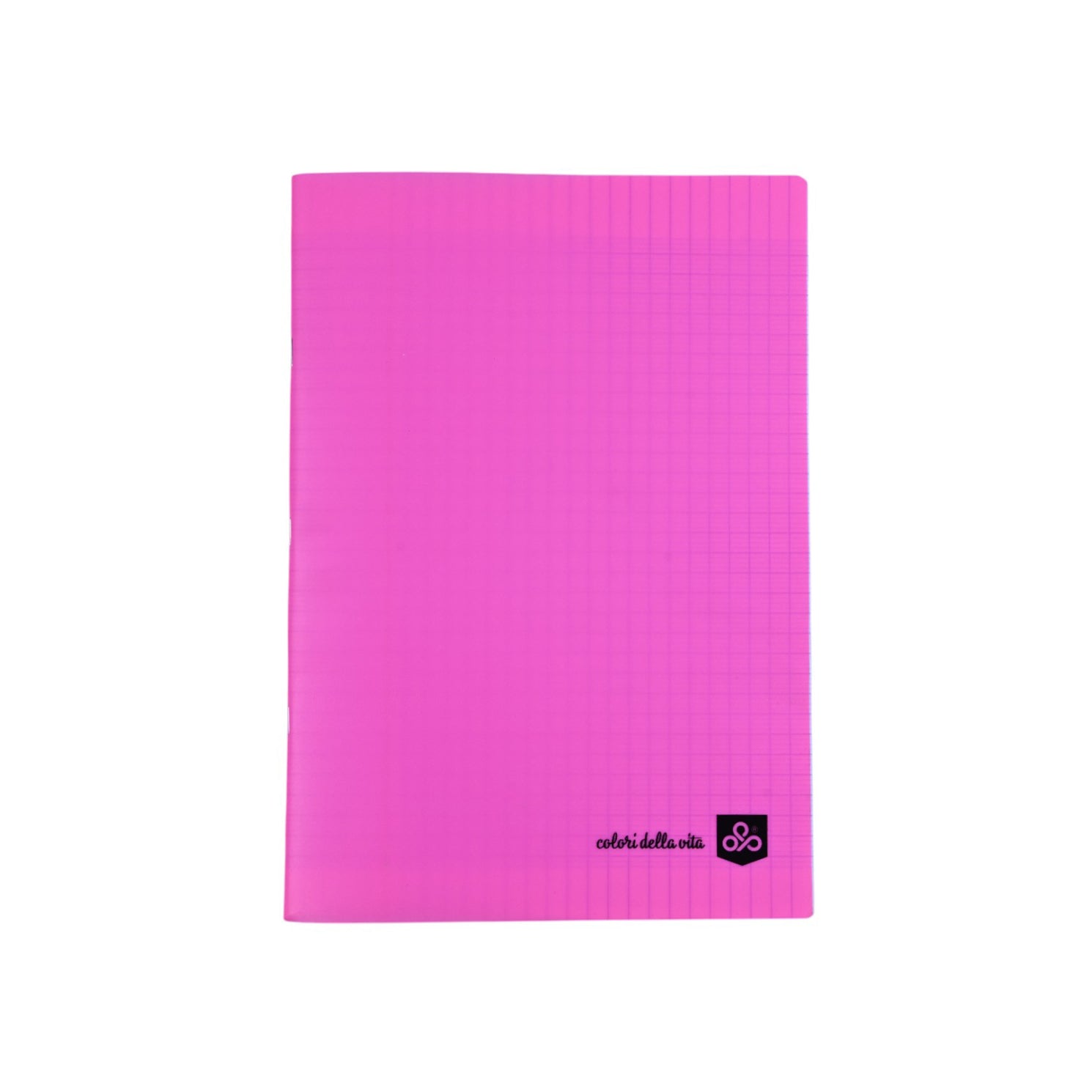 Colori Fluo Pink Stapled Notebook  96 Sh