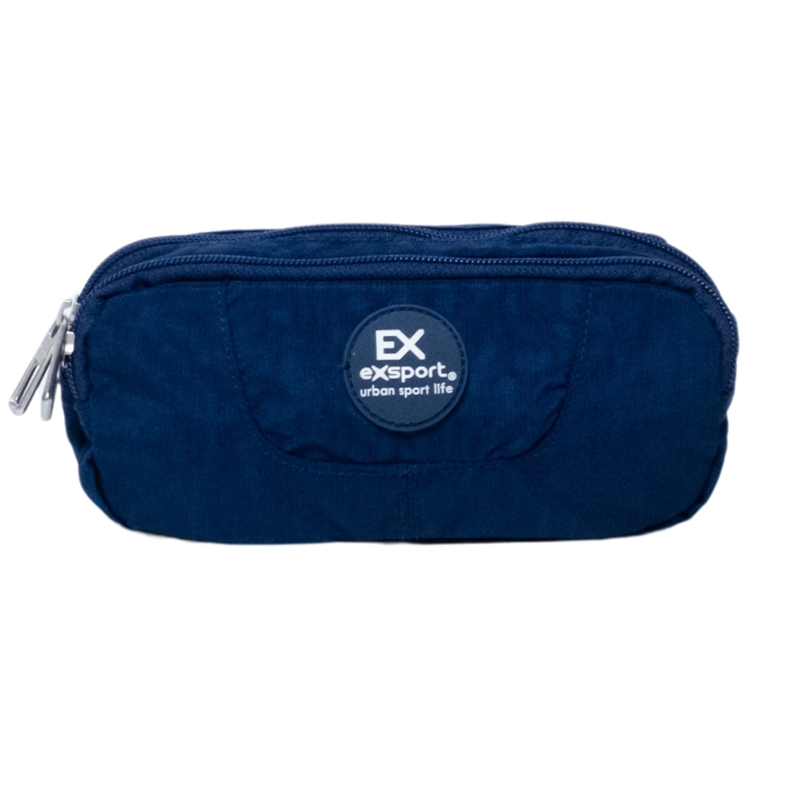 Exsport Crinkle 3 Compartments Pencil Case