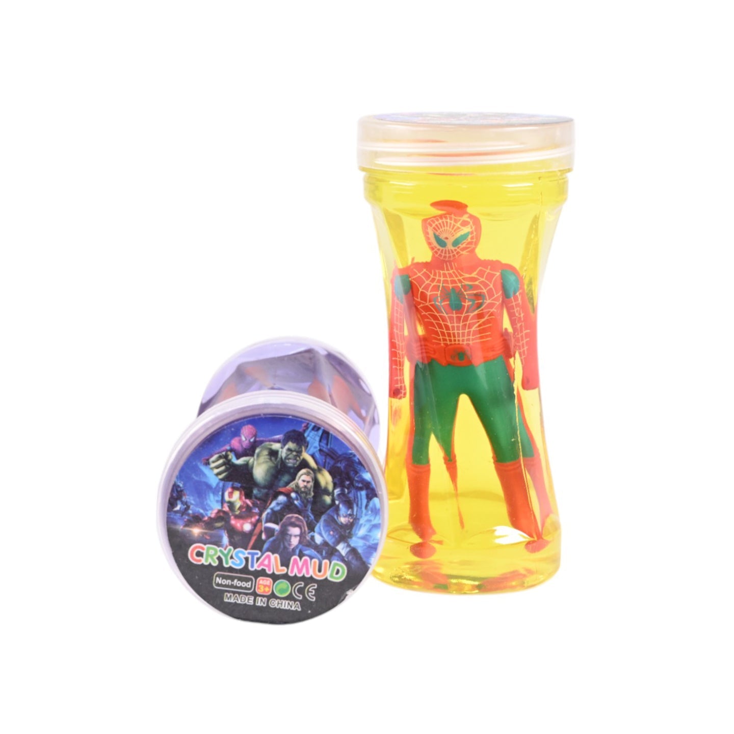 Crystal Mud Superhero Slime Jar