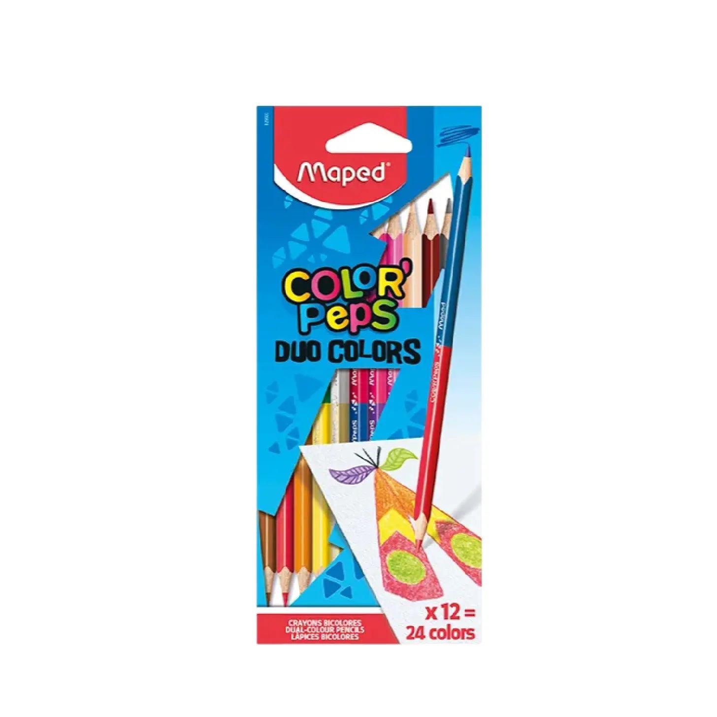 Maped 12 Duo Coloring Pencils