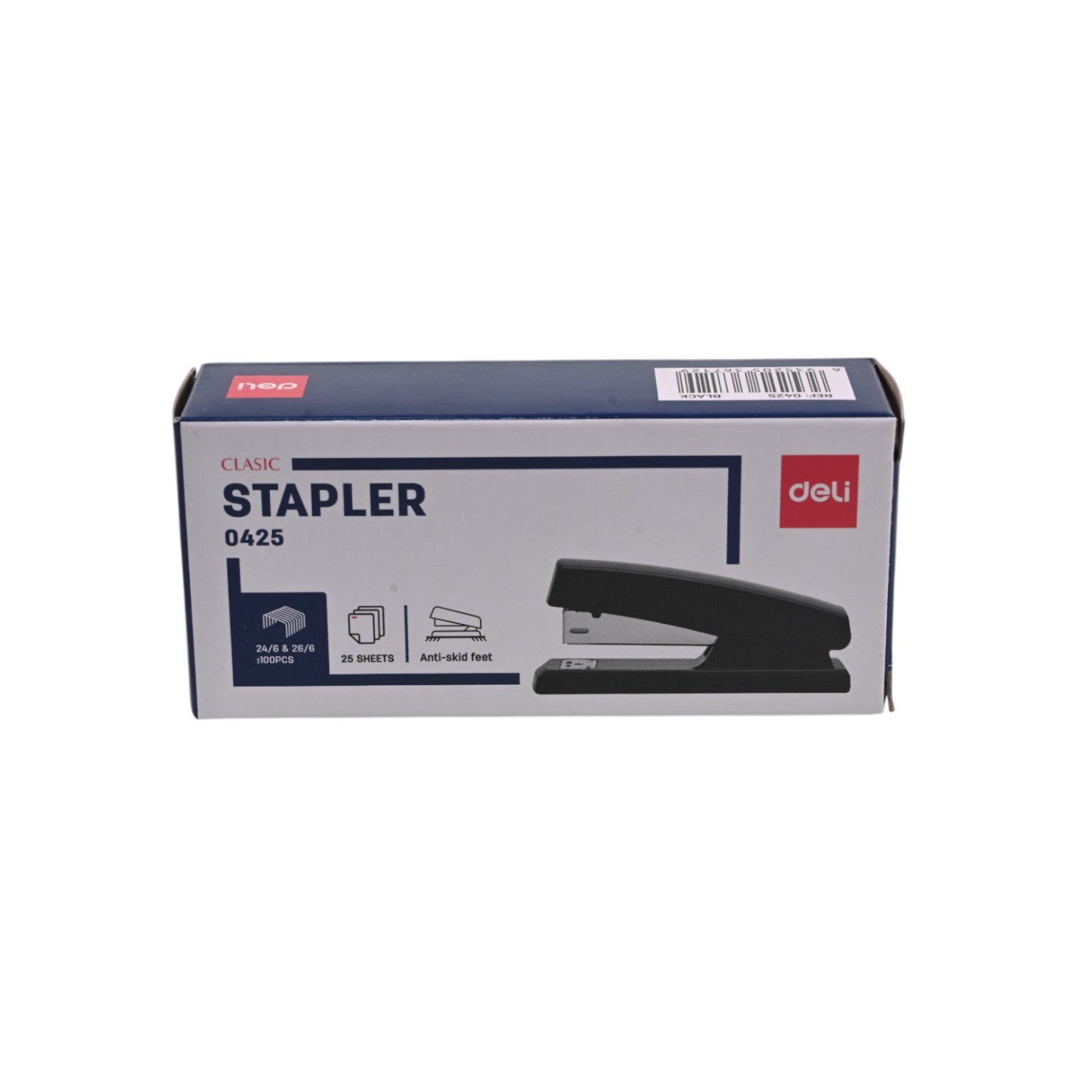 Deli Classic Stapler 24/6 & 26/6
