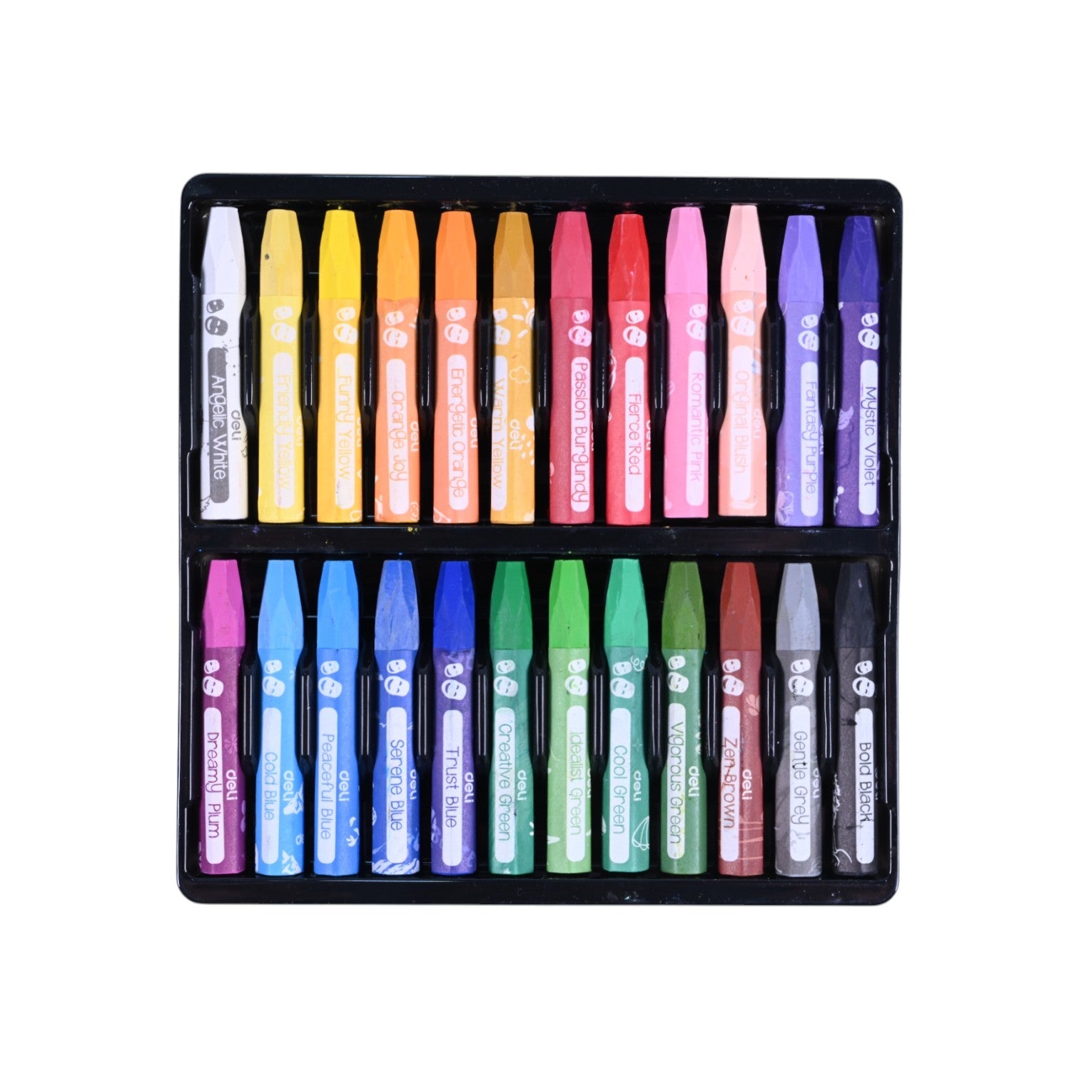 Deli Emotion Oil Pastels 24 Colors