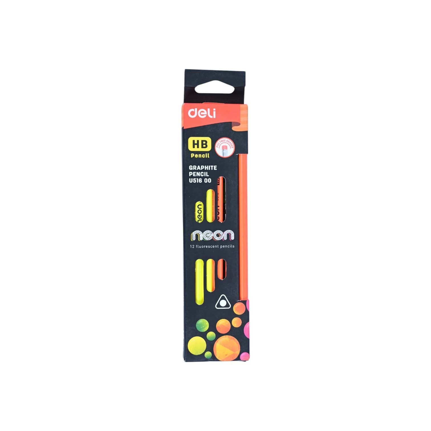 Deli Neon Graphite Pencils