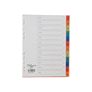 Deluxe A4 Monthly Index Divider