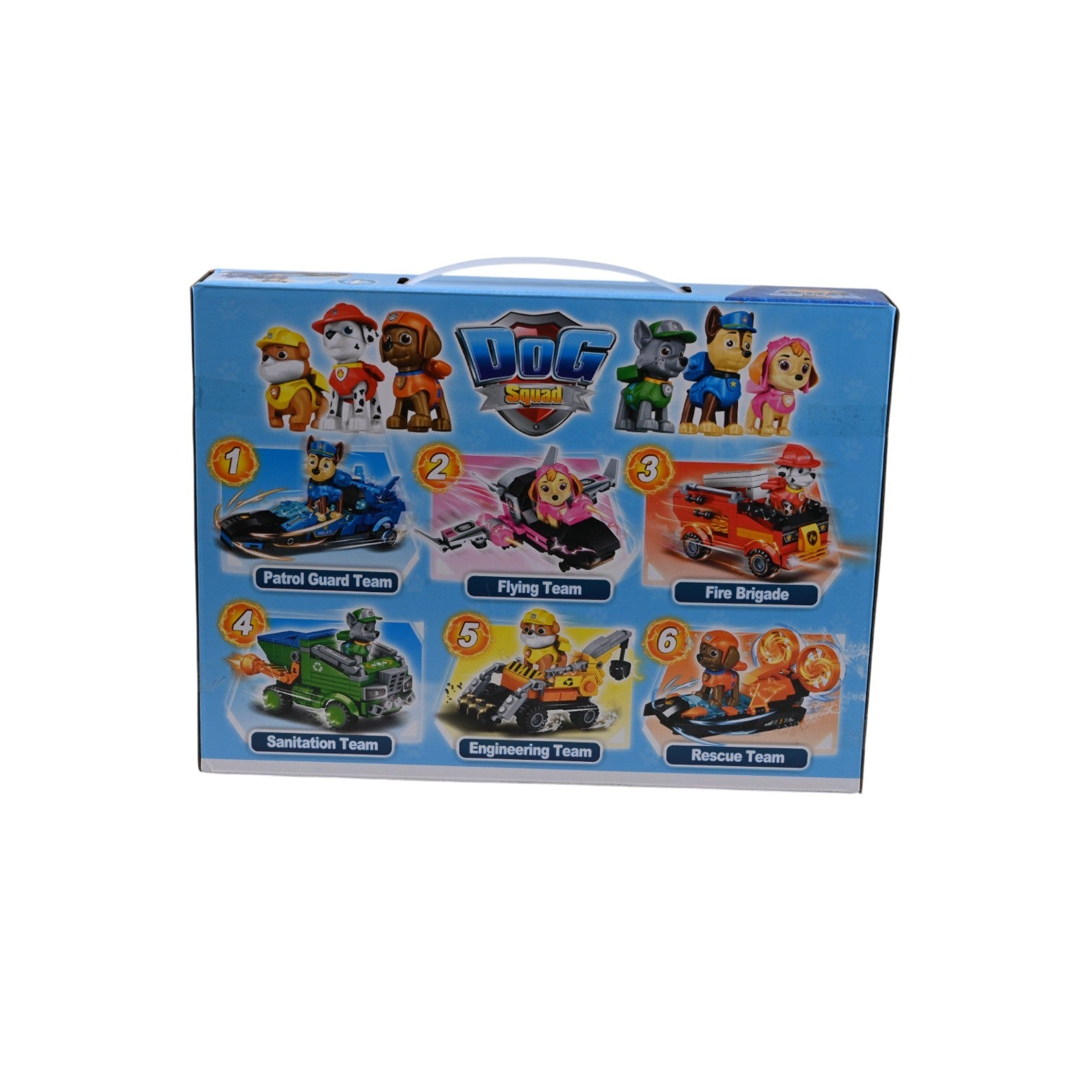 Dog Squad Building Block Set