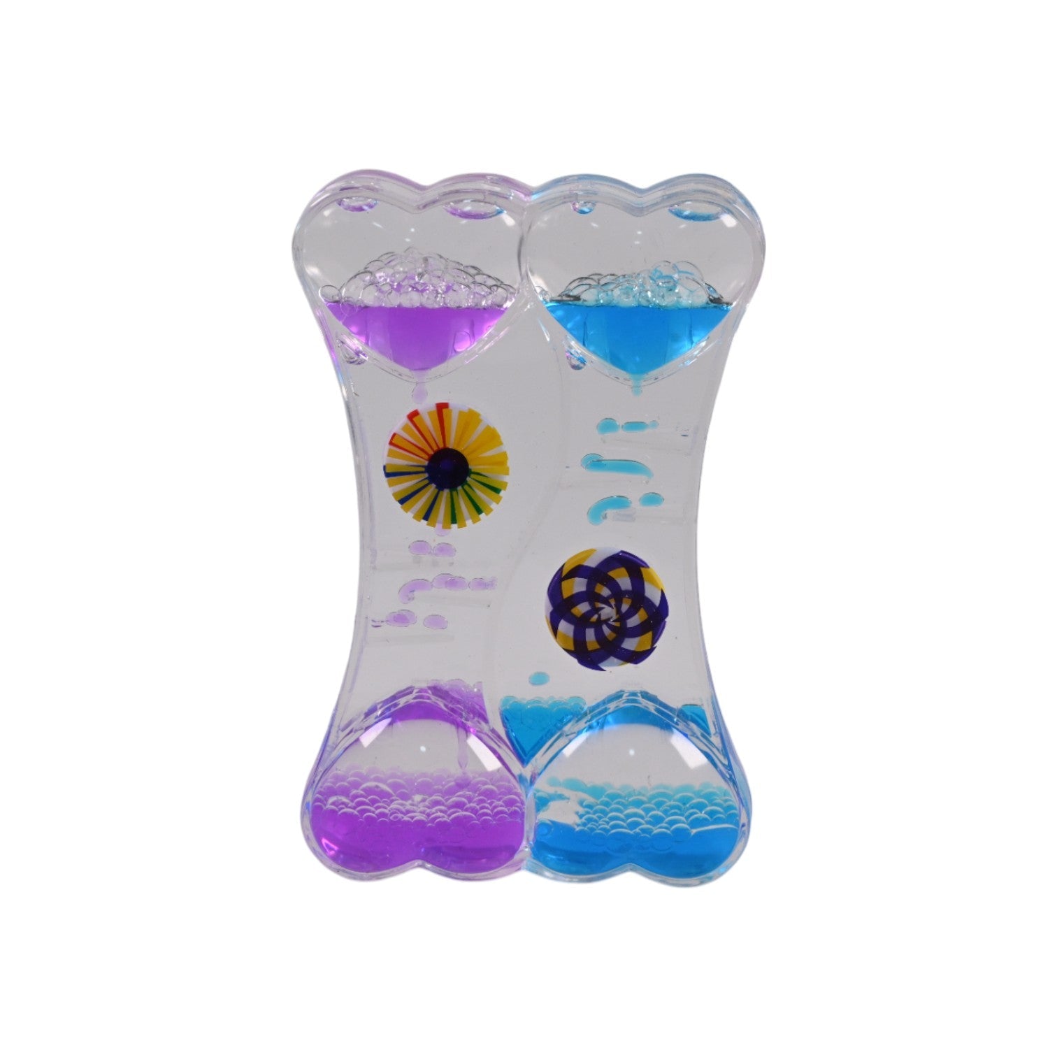 Double Heart Liquid Timer