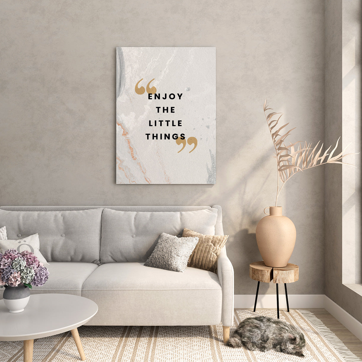 Enjoy Little Things Canvas