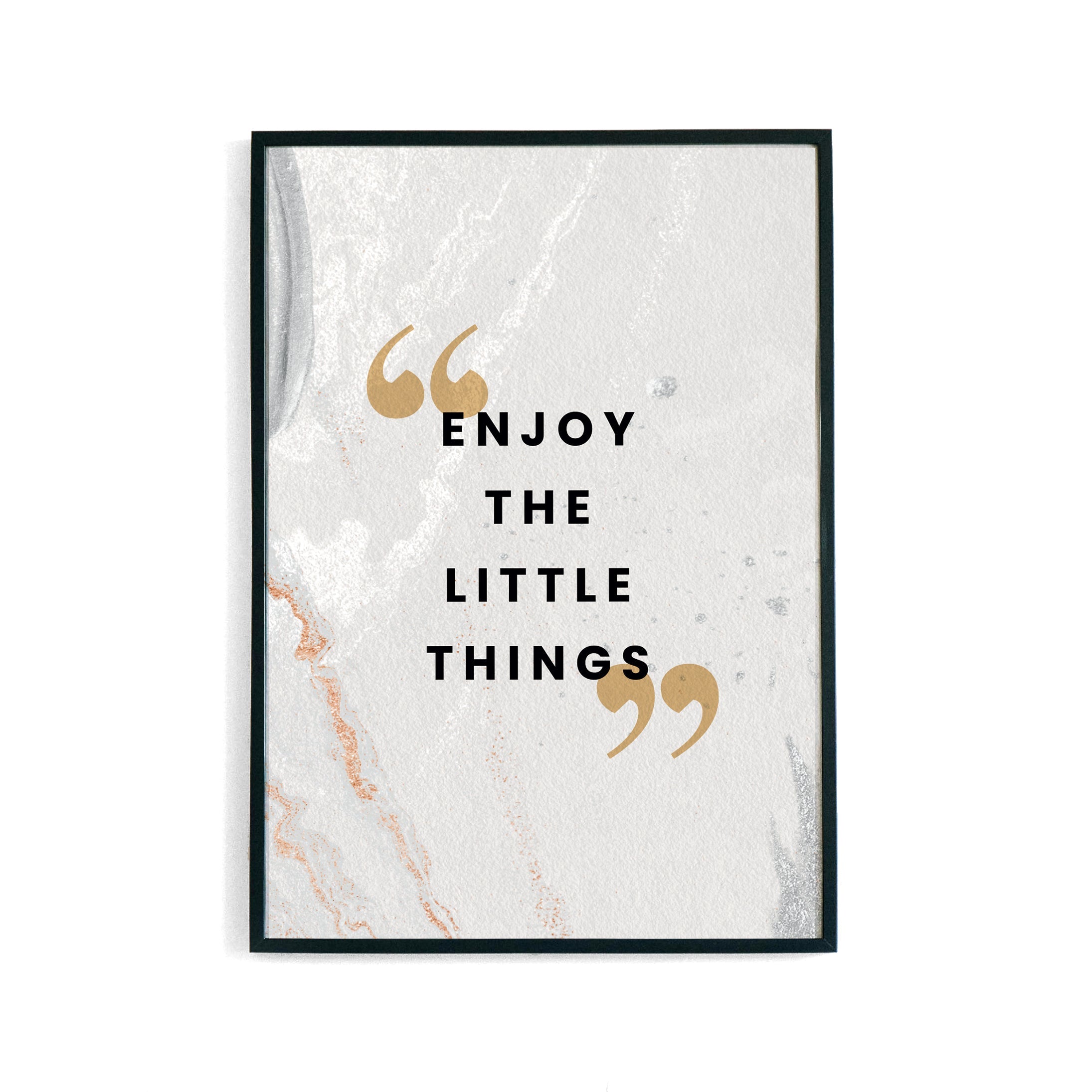 Enjoy Little Things Poster