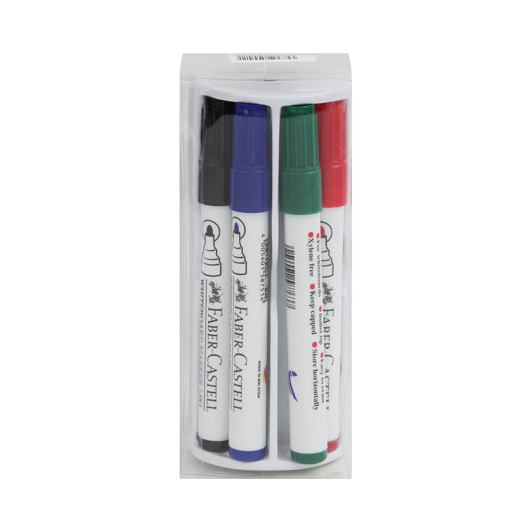 Faber Castell Whiteboard Markers Set + Eraser