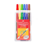 Faber Castell Fiber pen Washable 12 color Double End