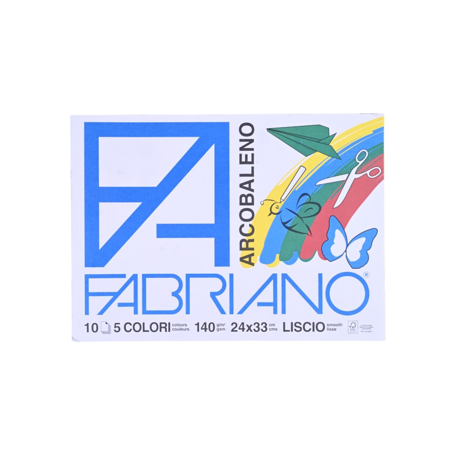Fabriano Arcobaleno Colour Paper Pad