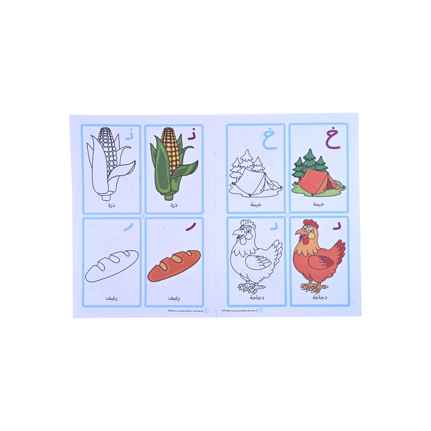 First Arabic Letters Book