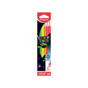 Maped Fluo Color Pencils-6 Colors