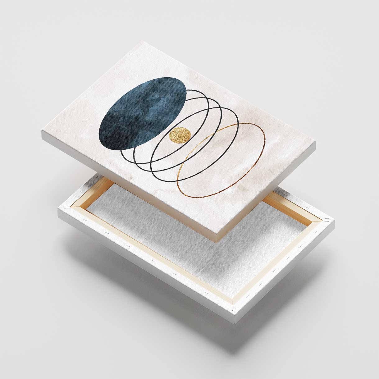 Floating Rings Canvas