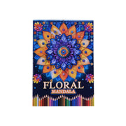 Floral Mandala Coloring Book