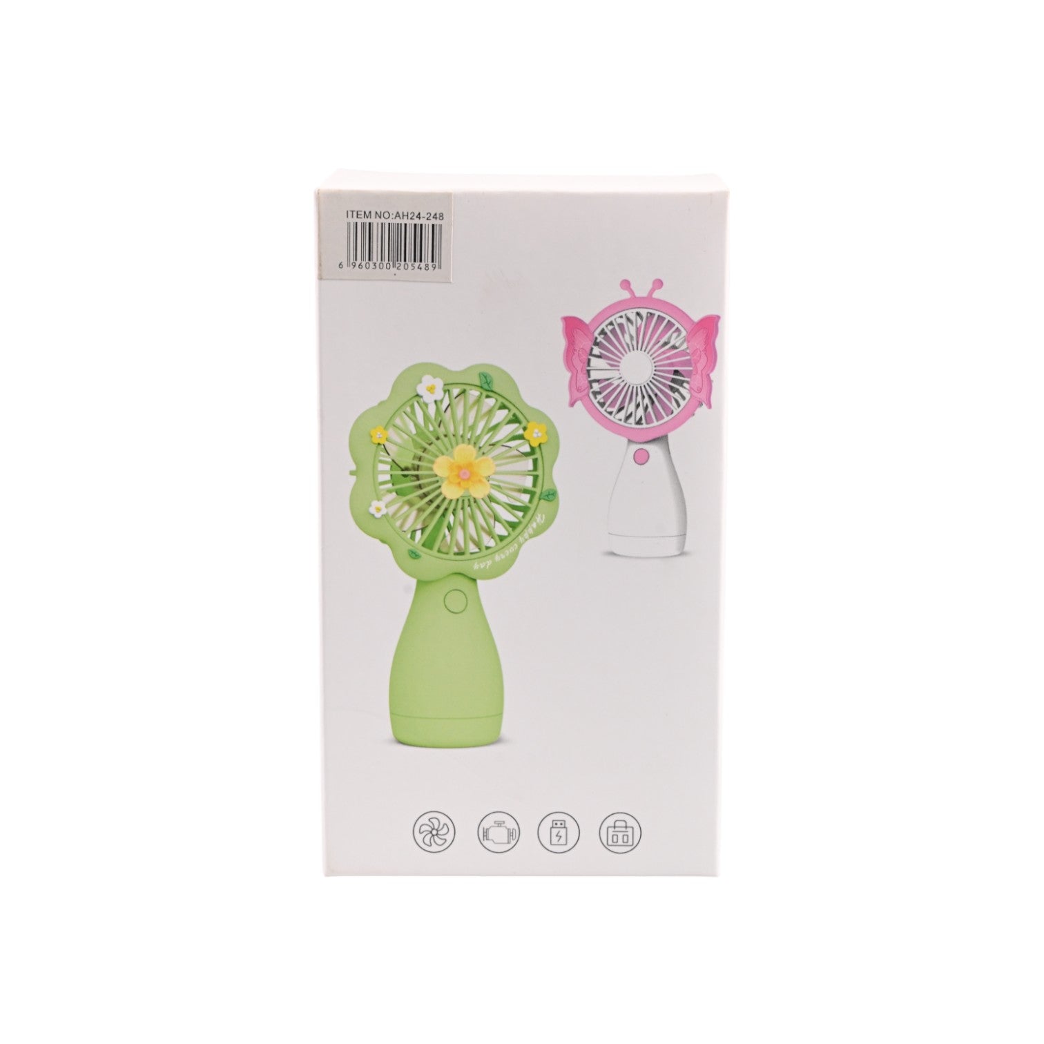 Floral Mini Fan