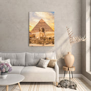 Giza Pyramid Canvas