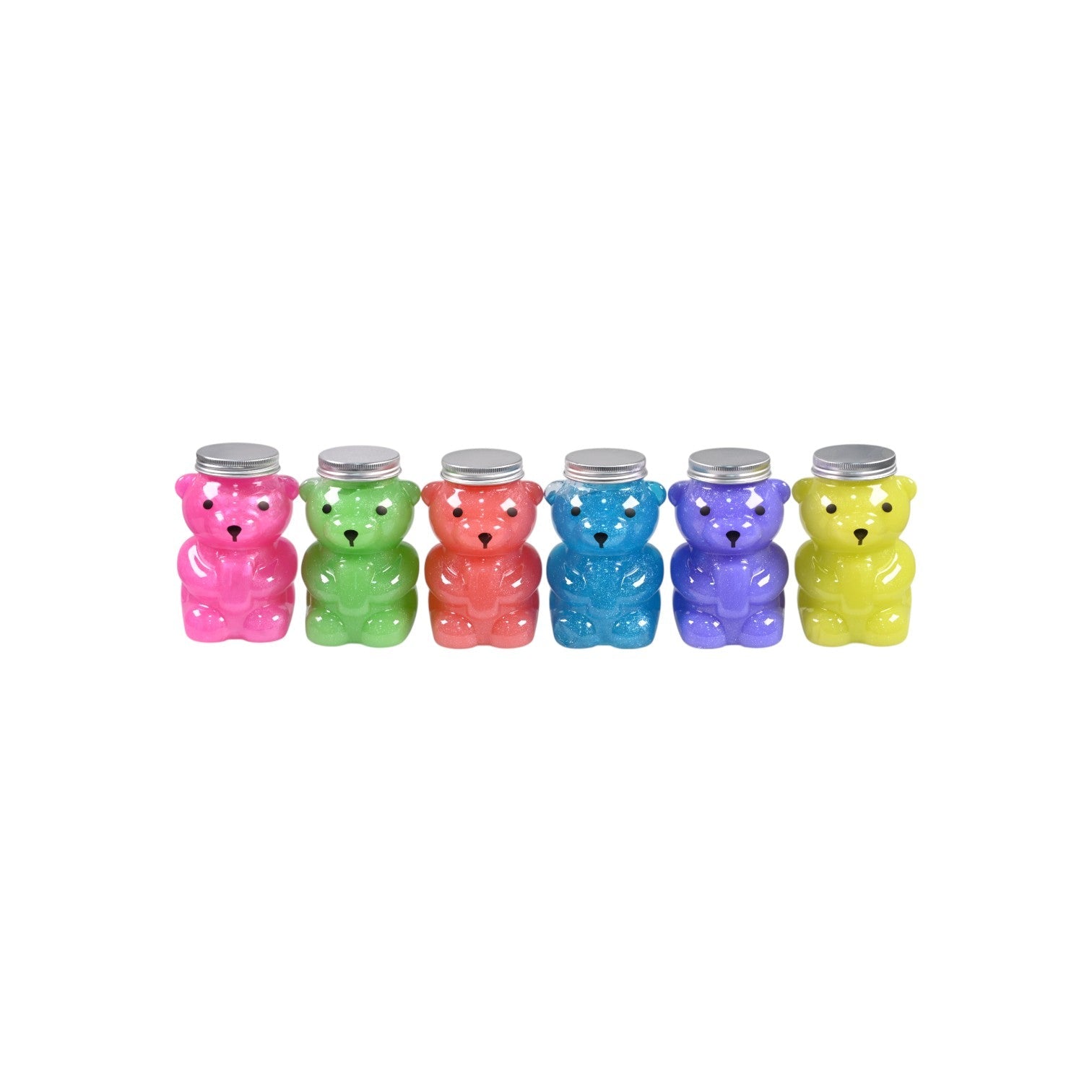 Glitter Bear Slime Jar