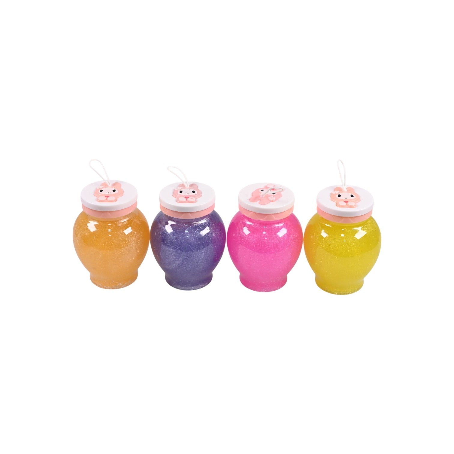 Glitter Bunny Slime Jar