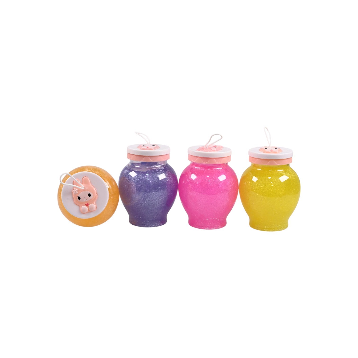 Glitter Bunny Slime Jar