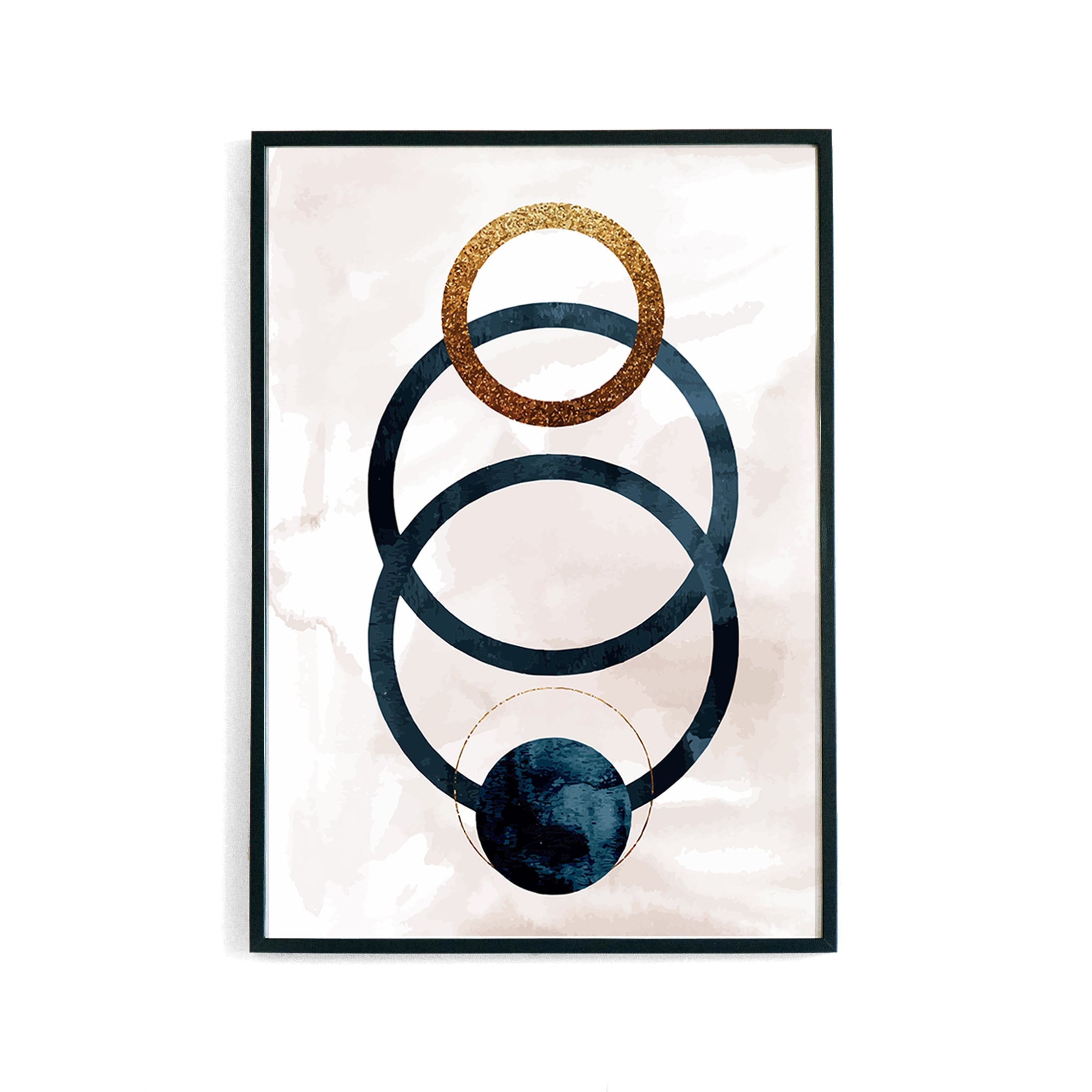 Golden Circles Poster