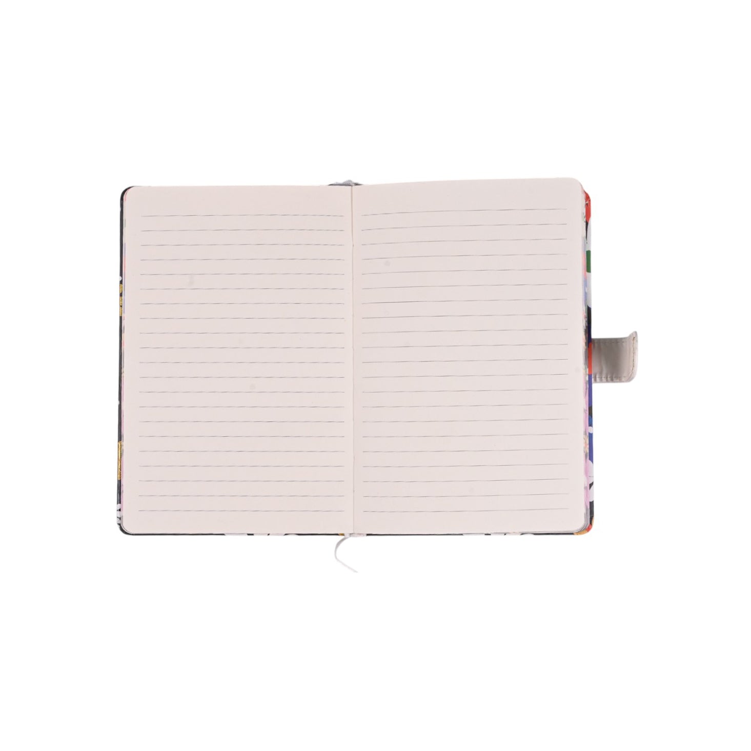 Golden Petals A5 Notebook