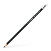 Faber Castell Blacklead Black Pencil - 12 Pieces