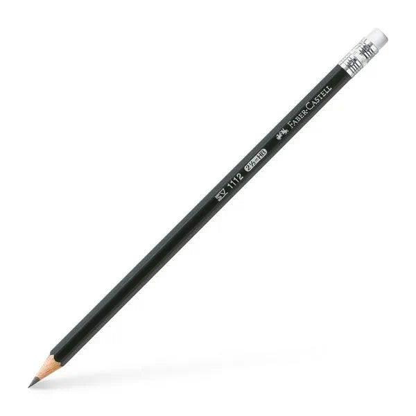 Faber Castell Blacklead Black Pencil - 12 Pieces