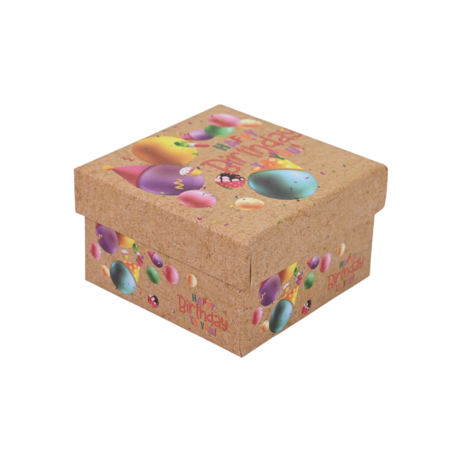 Happy Birthday Square Gift Box