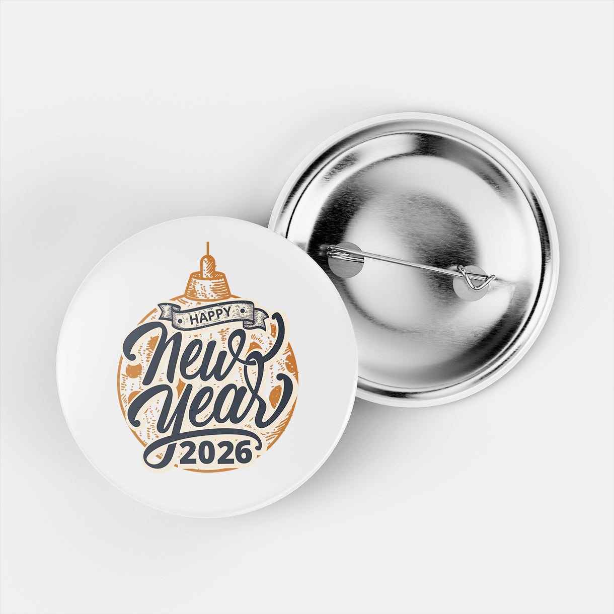 Happy New 2026 Pin
