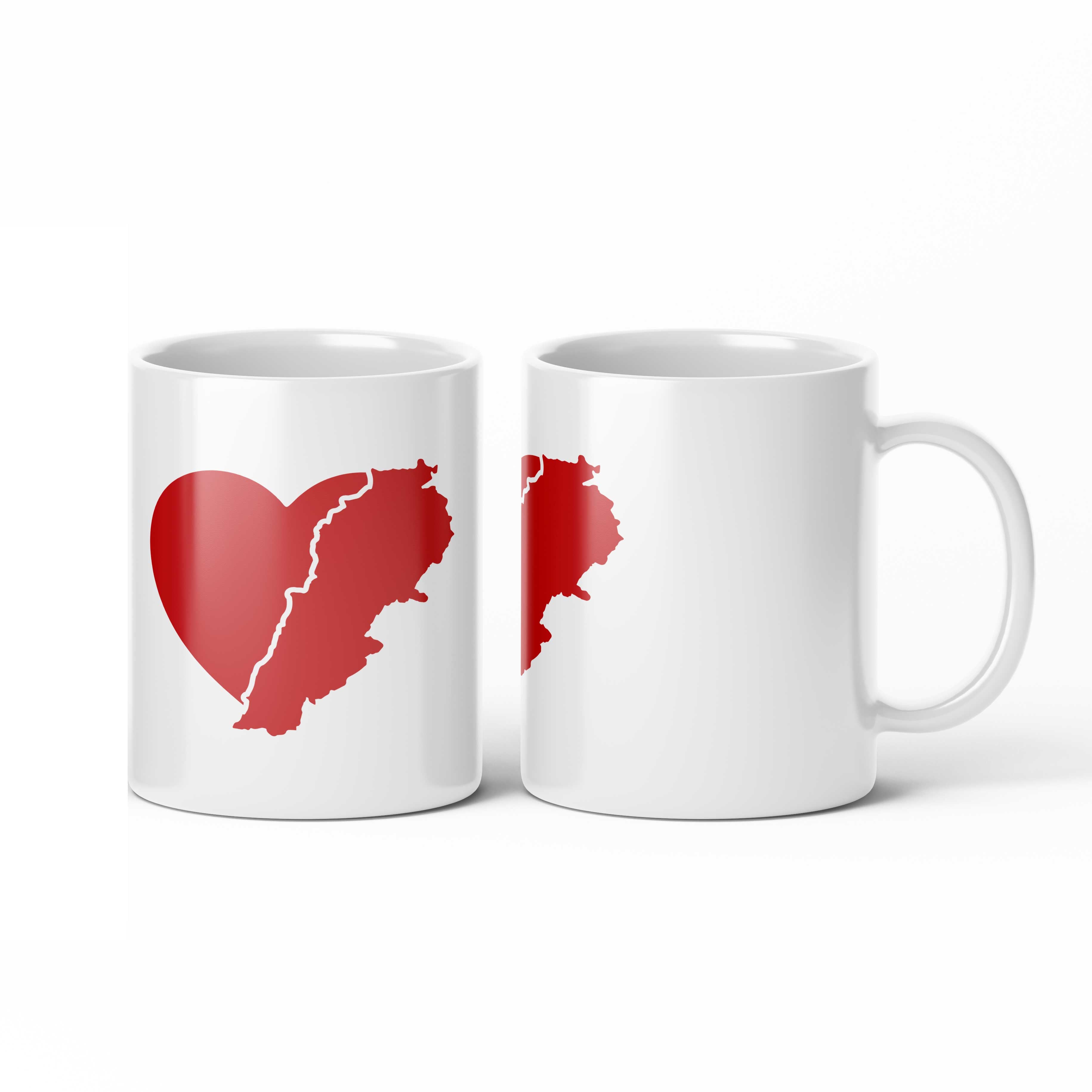 Heart of Lebanon Mug