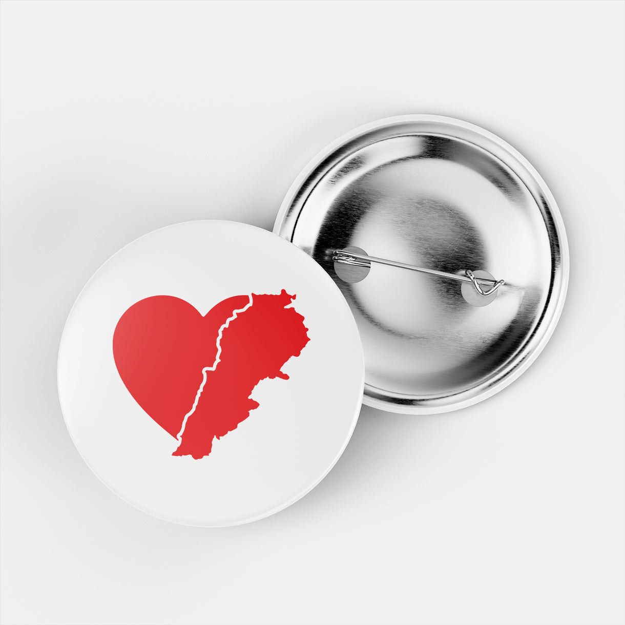 Heart of Lebanon Pin