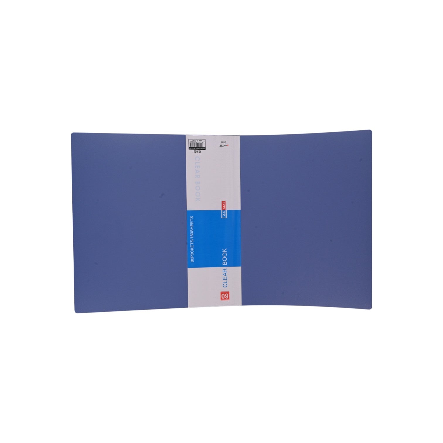 Blue File 80 Pockets