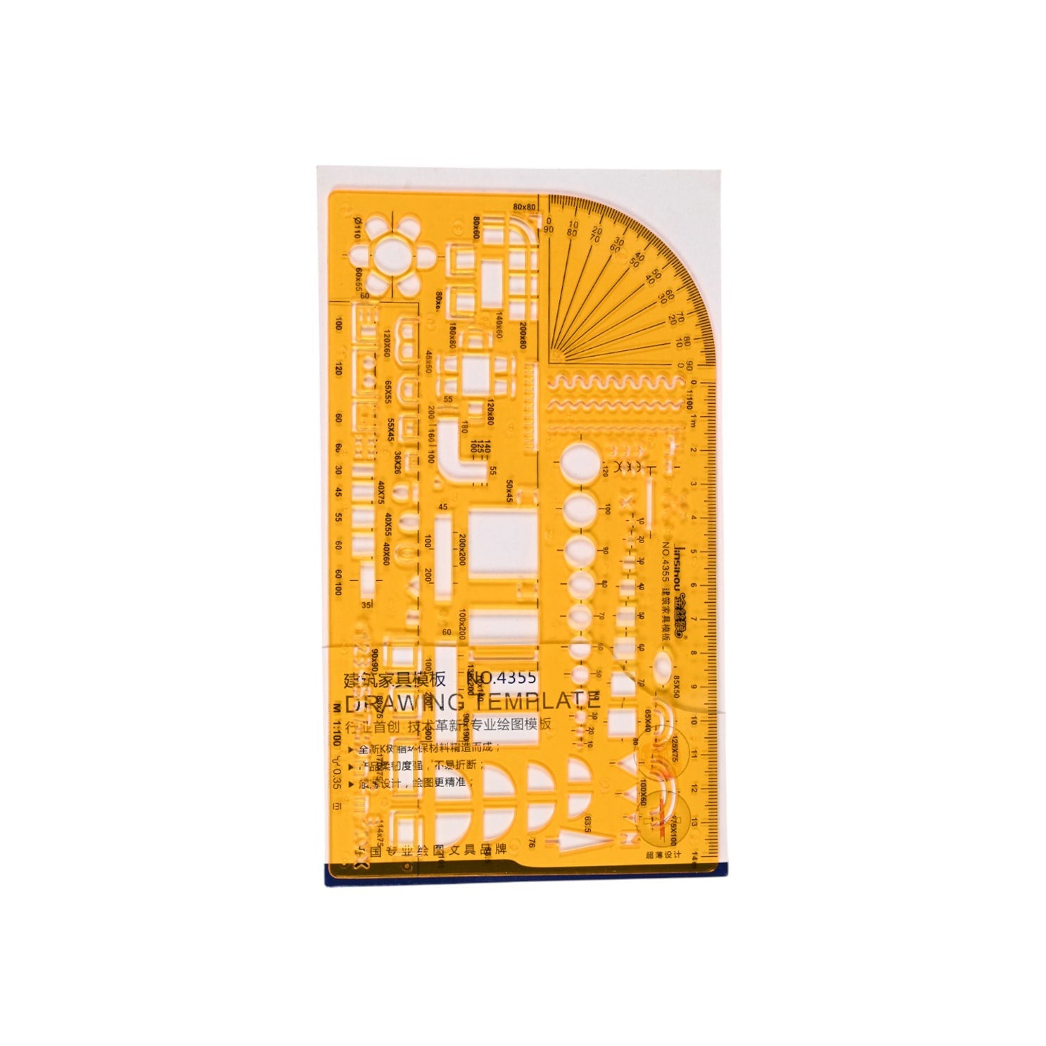 Interior Drawing Template Ruler