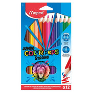Maped Jumbo Coloring Pencils -12 Colors