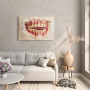 Jaw Anatomy Canvas