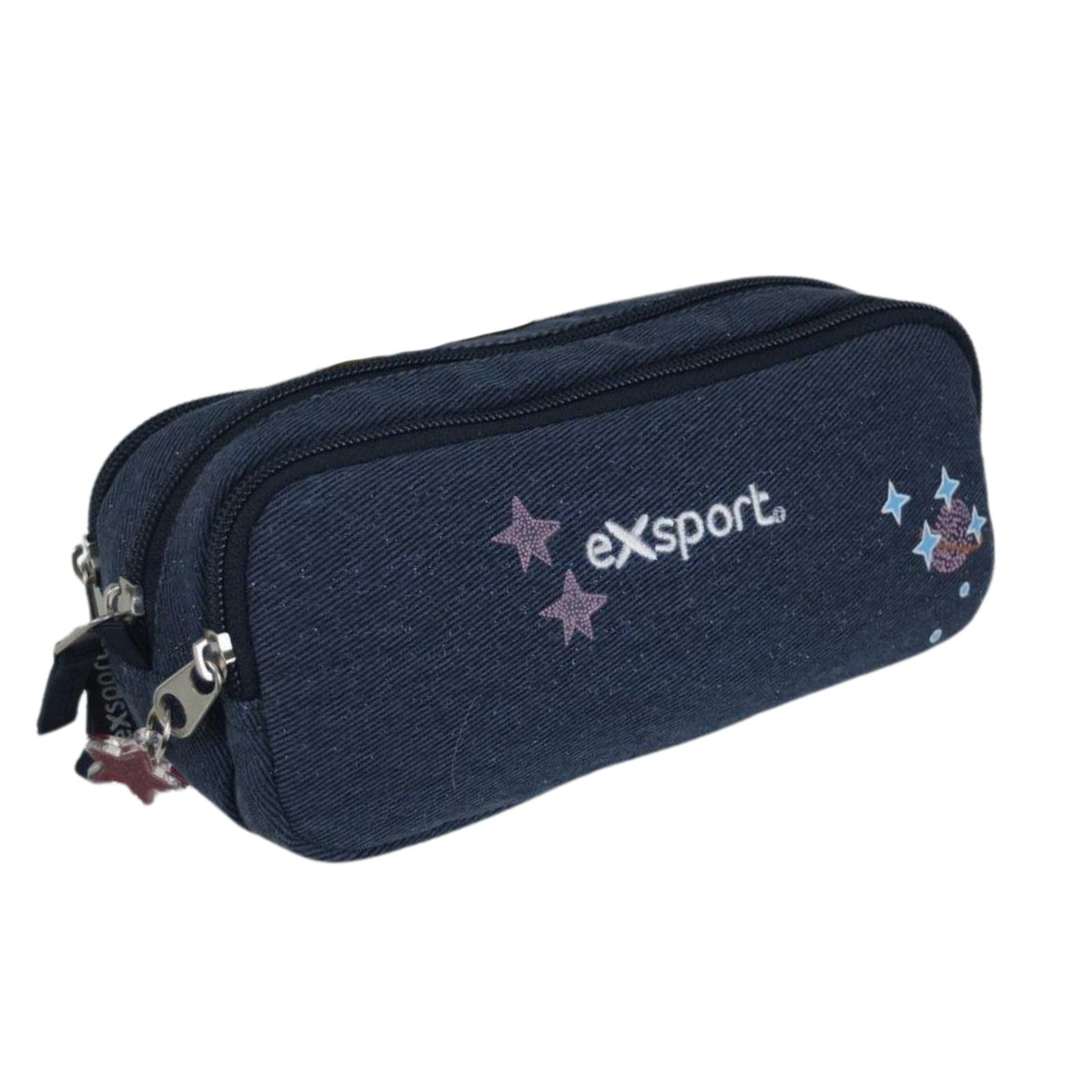 Exsport Jeans Stars Pencil Case