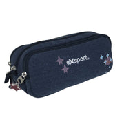 Exsport Jeans Stars Pencil Case