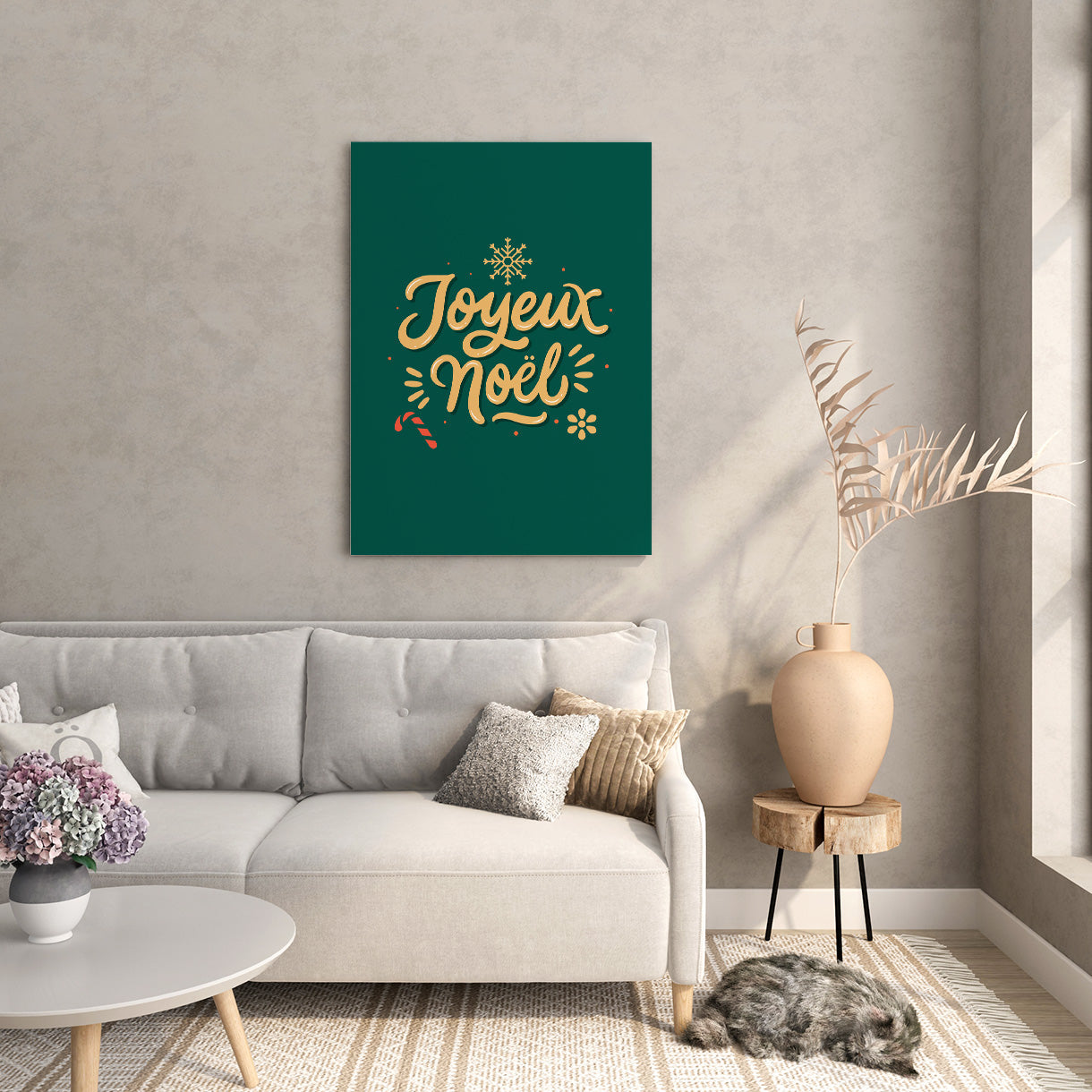Joyeux Noel Canvas