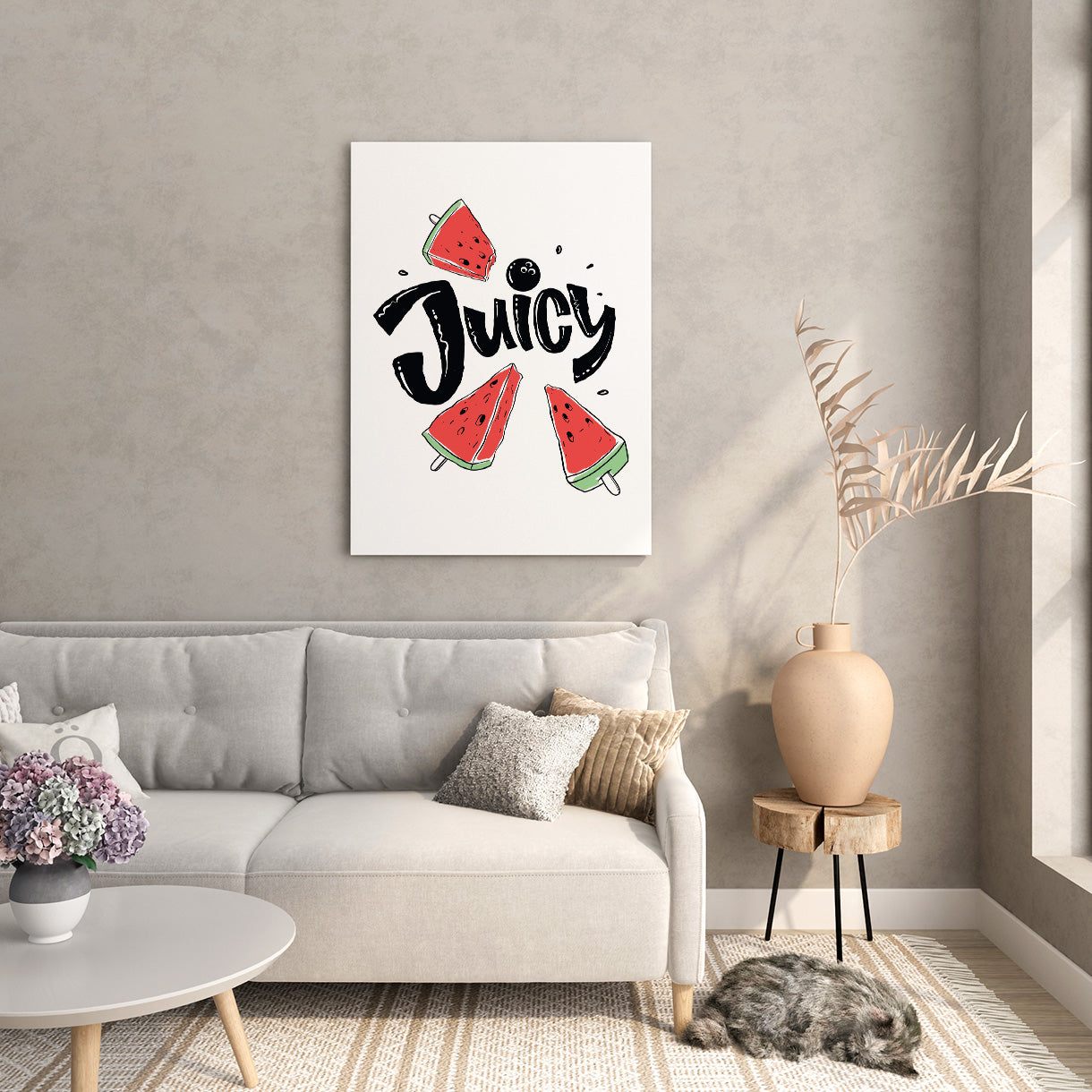 Juicy Watermelon Canvas