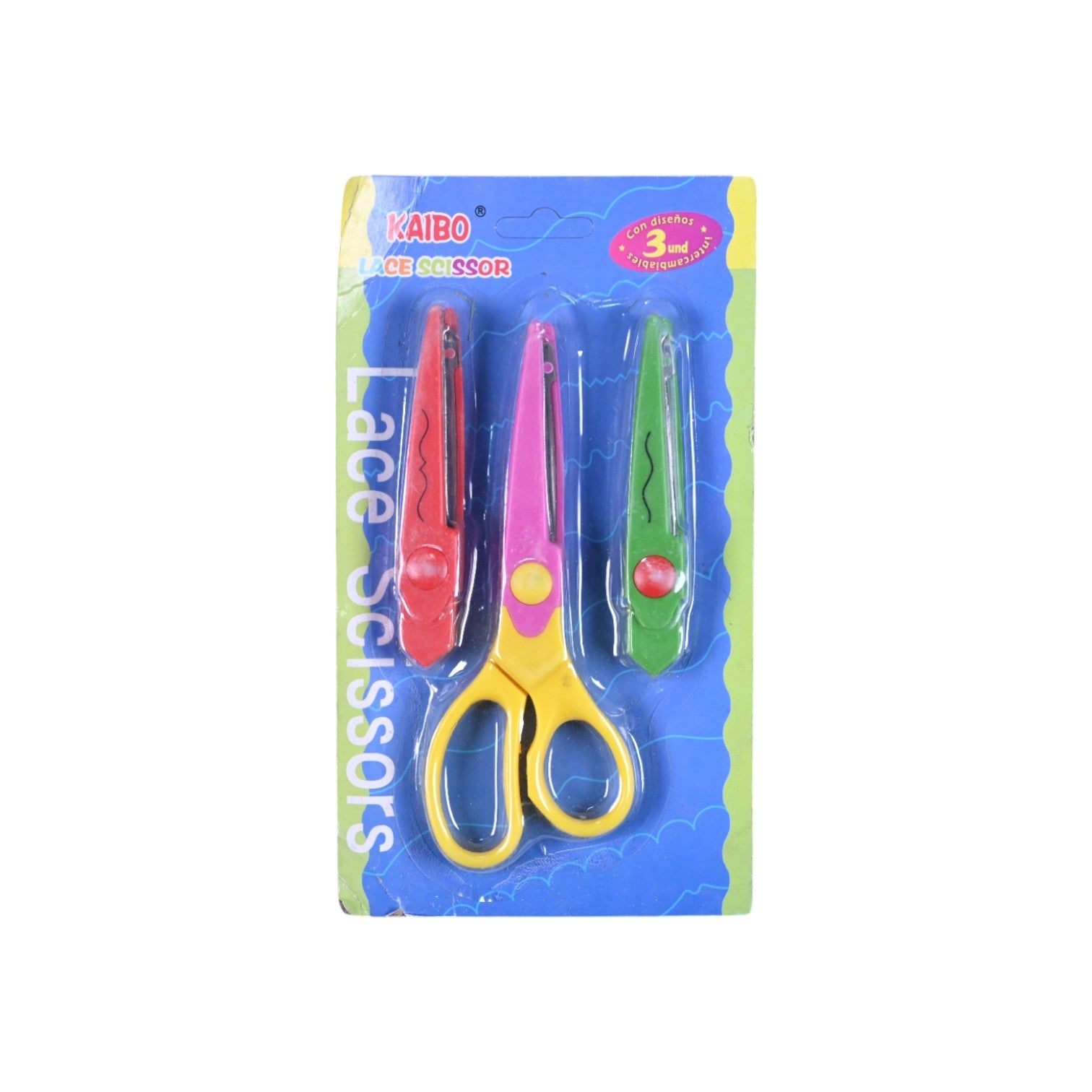 Blue Lace Scissors