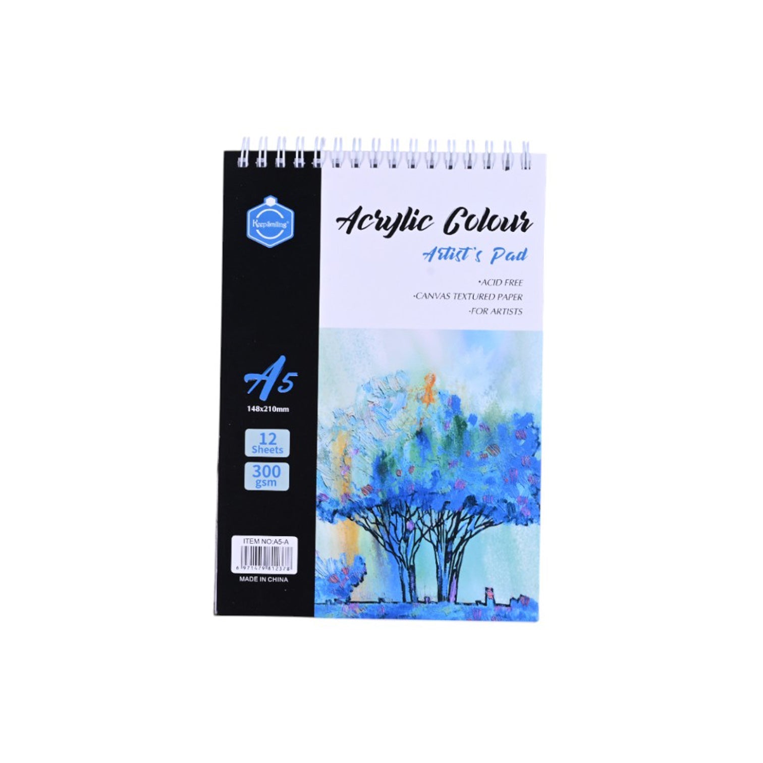 Keep Smiling Acrylic Colour Artist’s Pad