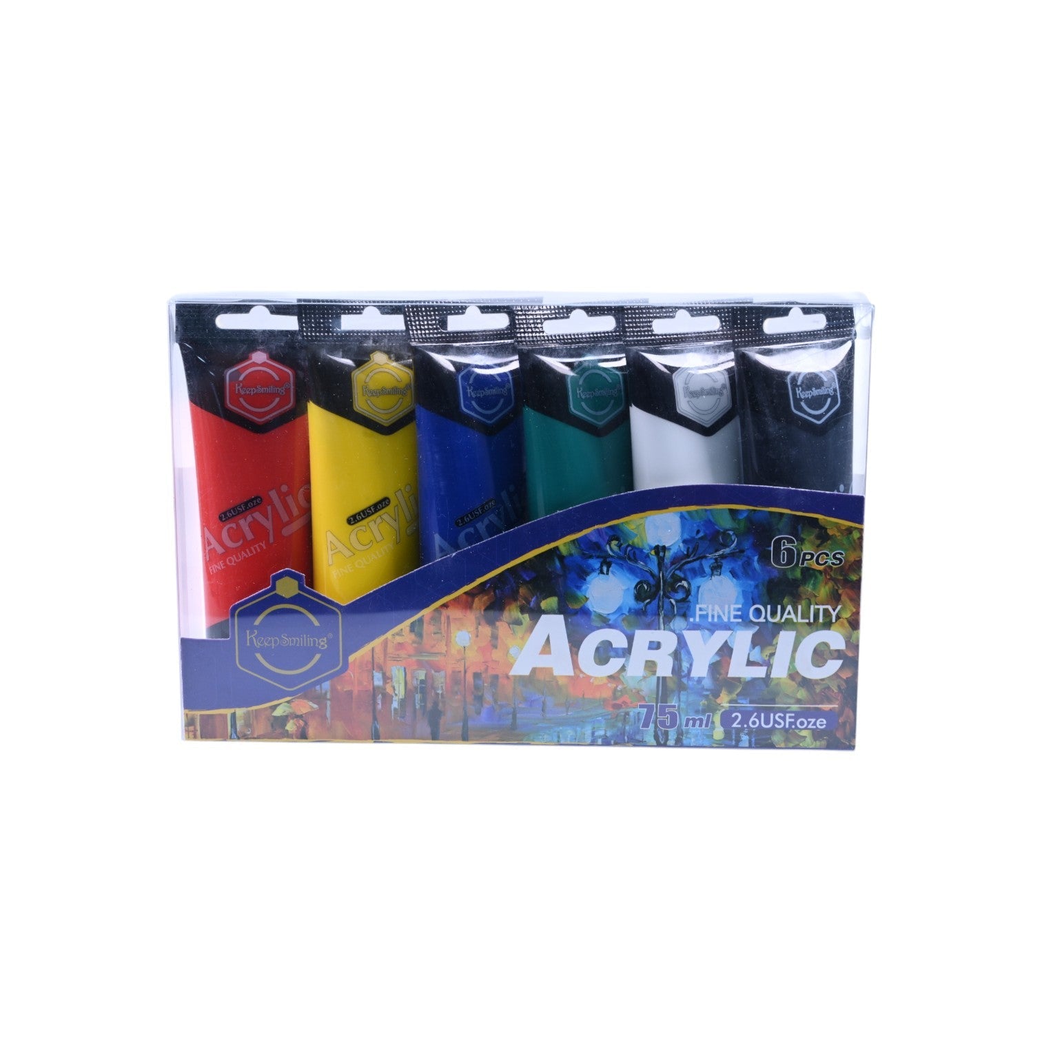 Keep Smiling Acrylic Paint Set