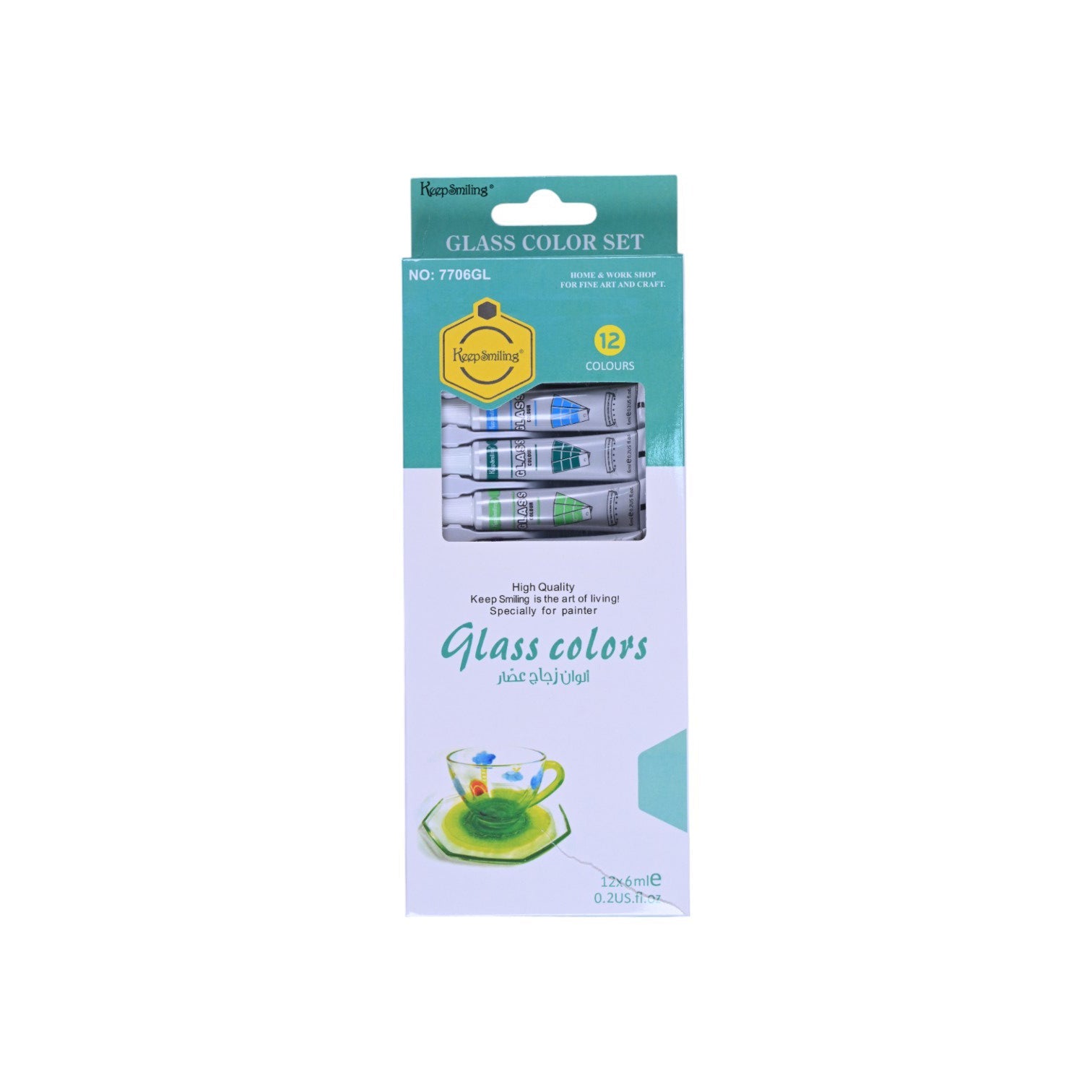 Keep Smiling Glass Color Set 12x6ml