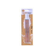 Keep Smiling Medium White Charcoal Pencils (3pcs)